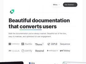 'mintlify.com' screenshot
