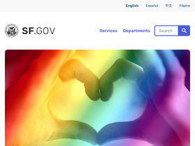 'sf.gov' screenshot
