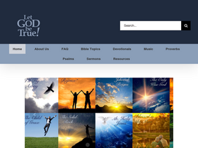'letgodbetrue.com' screenshot