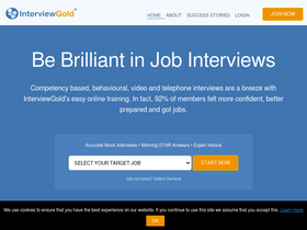 'interviewgold.com' screenshot