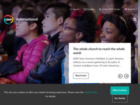 'omf.org' screenshot