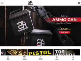 '2awarehouse.com' screenshot