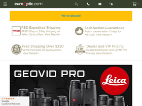 'eurooptic.com' screenshot