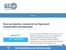 'seopulses.ru' screenshot