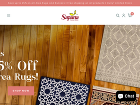 sapanacarpetmats.com homepage screenshot