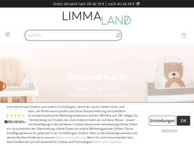 'limmaland.com' screenshot