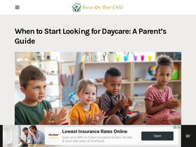 'focusonyourchild.com' screenshot