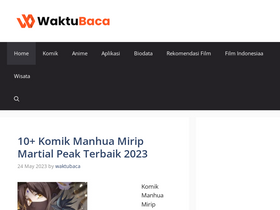 'waktubaca.com' screenshot