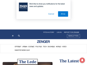 'zenger.news' screenshot