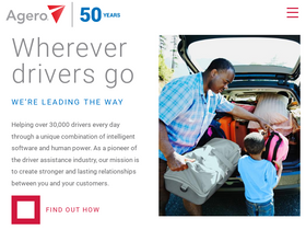 'agero.com' screenshot