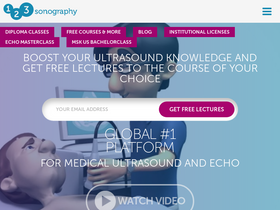 '123sonography.com' screenshot
