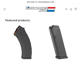10roundmags.com homepage screenshot