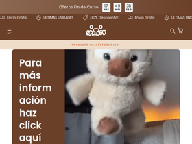 sprintyof.store homepage screenshot