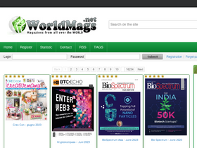 'worldmags.net' screenshot