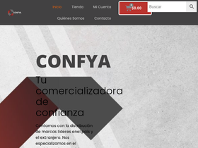 'confya.com.mx' screenshot