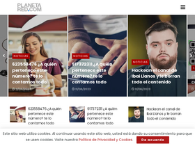 'planetared.com' screenshot