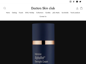 doctorsskinclub.com homepage screenshot