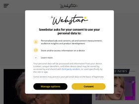 'lawebstar.it' screenshot