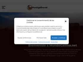 'mundogallina.net' screenshot