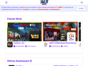 'euhtmods.com' screenshot