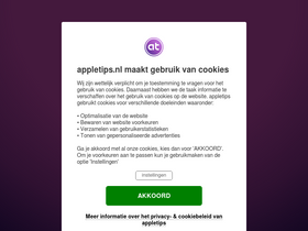 'appletips.nl' screenshot