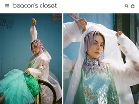 'beaconscloset.com' screenshot