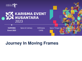 'indonesia.travel' screenshot