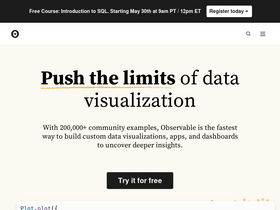 'observablehq.com' screenshot