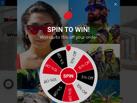 'bombereyewear.com' screenshot