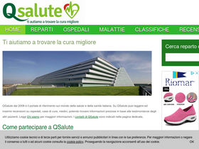 'qsalute.it' screenshot