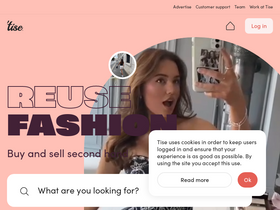 'tise.com' screenshot