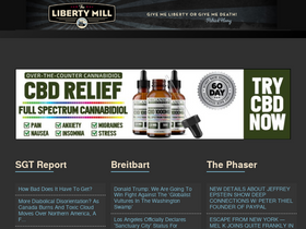 'thelibertymill.com' screenshot