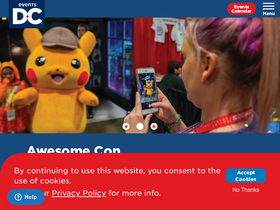 'eventsdc.com' screenshot