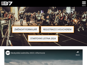 'beskydskasedmicka.cz' screenshot