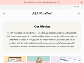 Abavisualized homepage screenshot