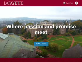 'lafayette.edu' screenshot