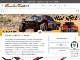 'monsterhopups.de' screenshot