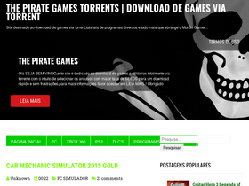 THE PIRATE GAMES TORRENTS  Download de games Via Torrent: black