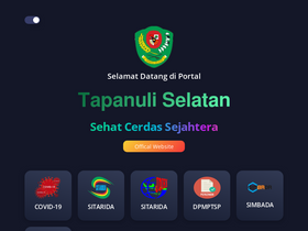 'tapselkab.go.id' screenshot
