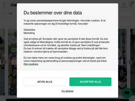 'cykelshoppen.dk' screenshot