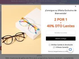 'firmoo.es' screenshot