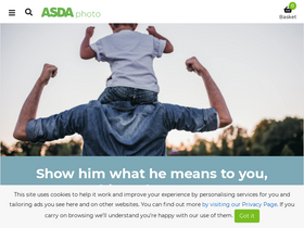 'asda-photo.co.uk' screenshot