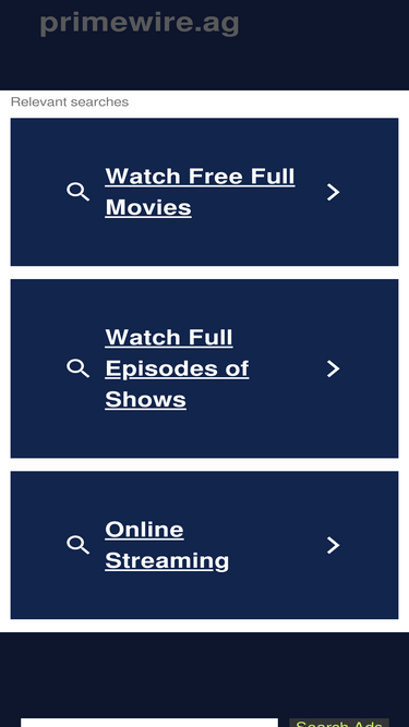 Primewire ag online movies clearance