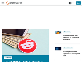 'spiceworks.com' screenshot