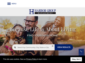 'hgliving.com' screenshot