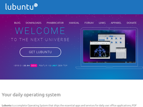 'lubuntu.me' screenshot