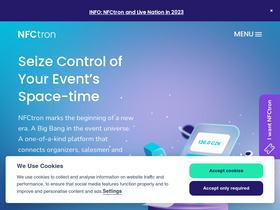 'nfctron.com' screenshot