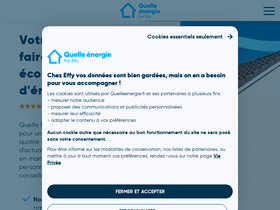 'quelleenergie.fr' screenshot