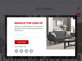 jmdfurnitureonline.com homepage screenshot