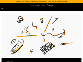 AI Experiments - Explore ML through pictures, drawings, language and music